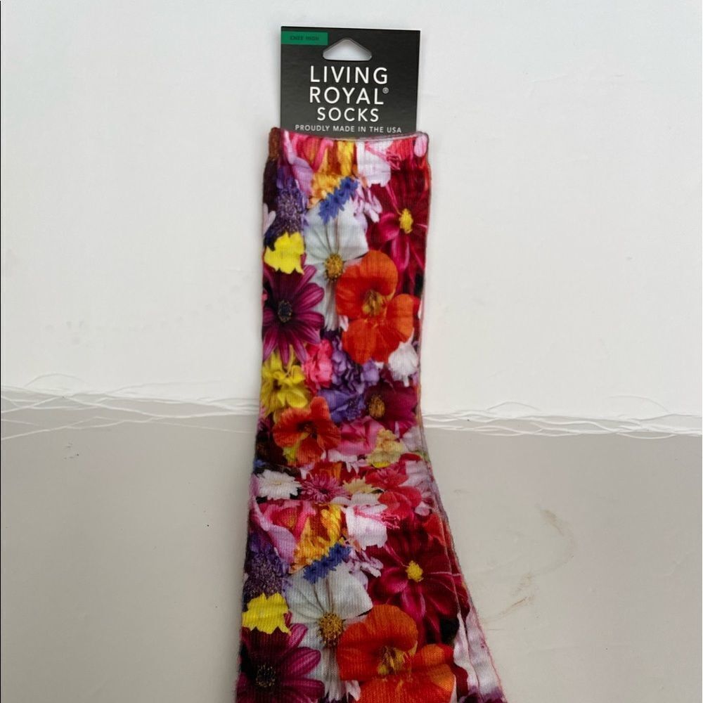 ‎LIVING ROYAL SOCKS FLORAL - Picture 5 of 5